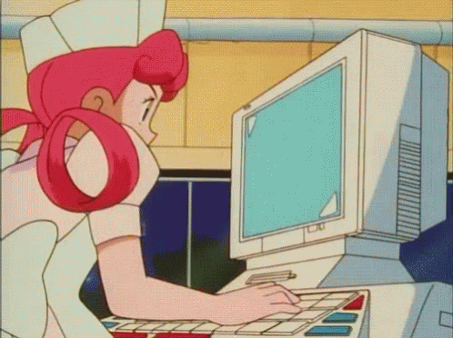 computadora anime