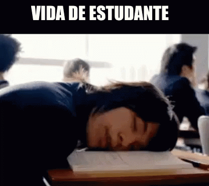 vida de estudiante durmiendo