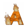 madera ardiendo