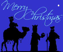 tres reyes magos estrella belen merry christmas animados navidad