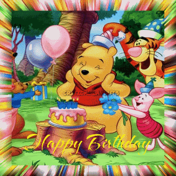 happy birthday winnie pooh pc