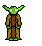 yoda with lightsaber by maleth
