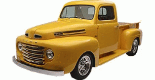 carro furgoneta amarilla
