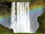 cascada arcoiris