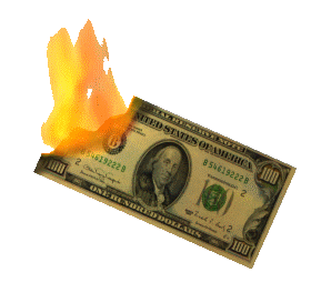 dollar bill fire hc