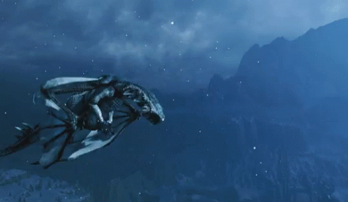 dragon volando