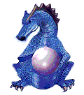 dragon with orb