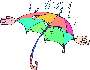 paraguas manos lluvia
