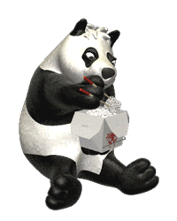 oso panda comida china