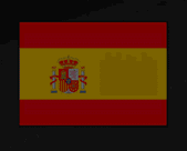 camiseta led bandera espana animado