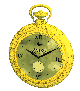 reloj dorado